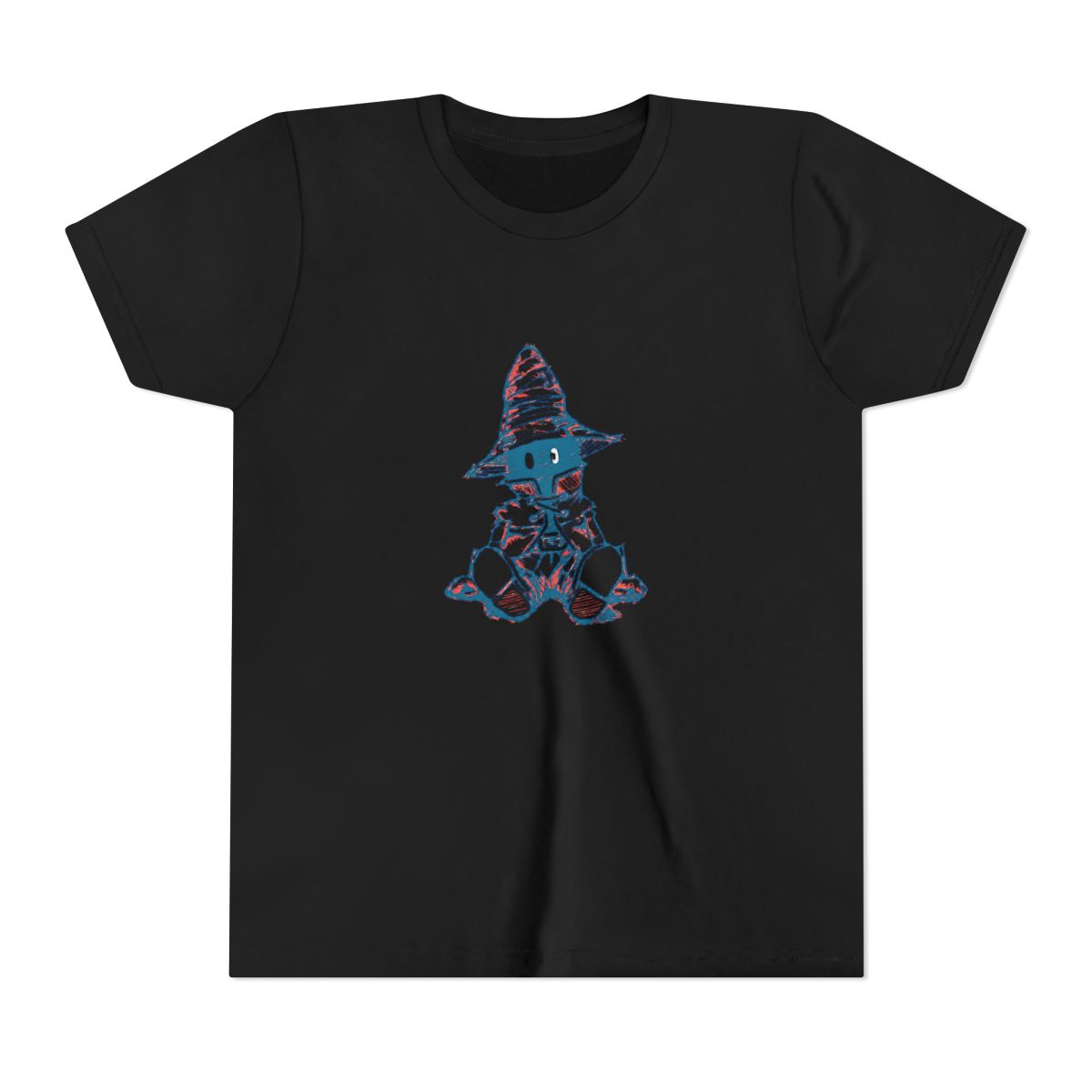 Vivi final fantasy IX Kids T Shirt - alternate angle 2, merchandise