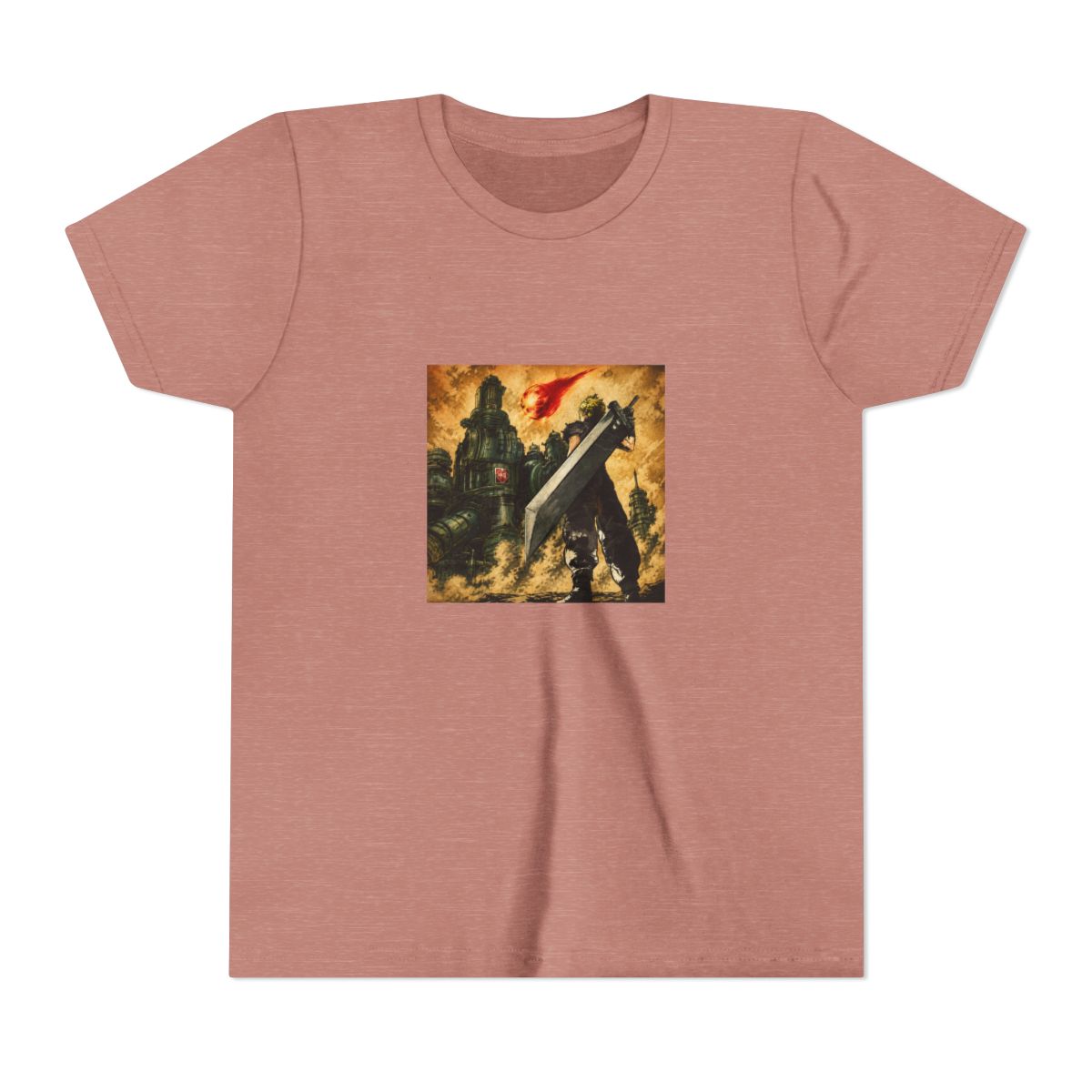 Welcome back to Midgar Kids T Shirt - alternate angle 2, merchandise